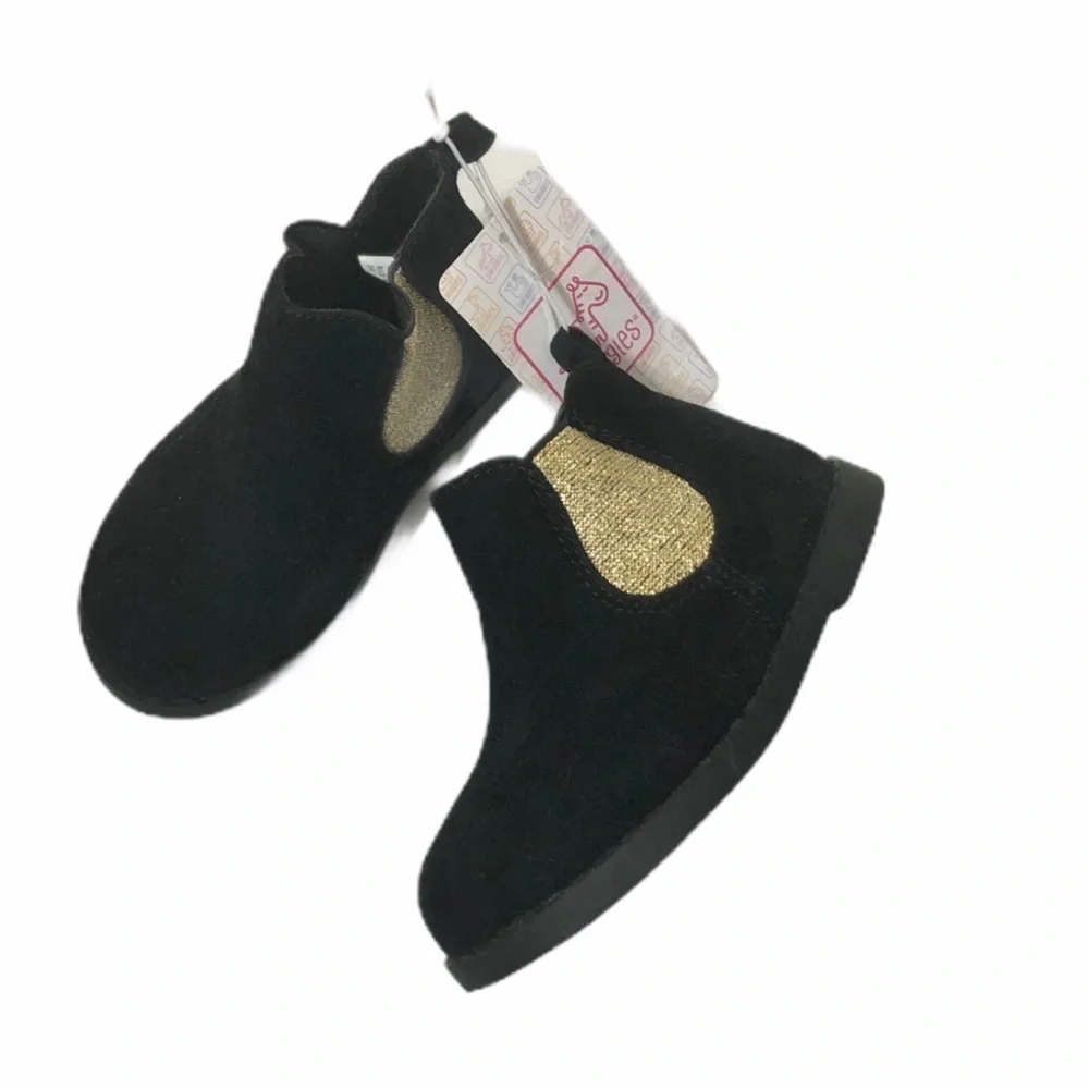 Swiggles Faux Suede Ankle Boots Girls Sz 6 Kids